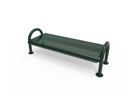 Perforated Steel MOD Bench without Back